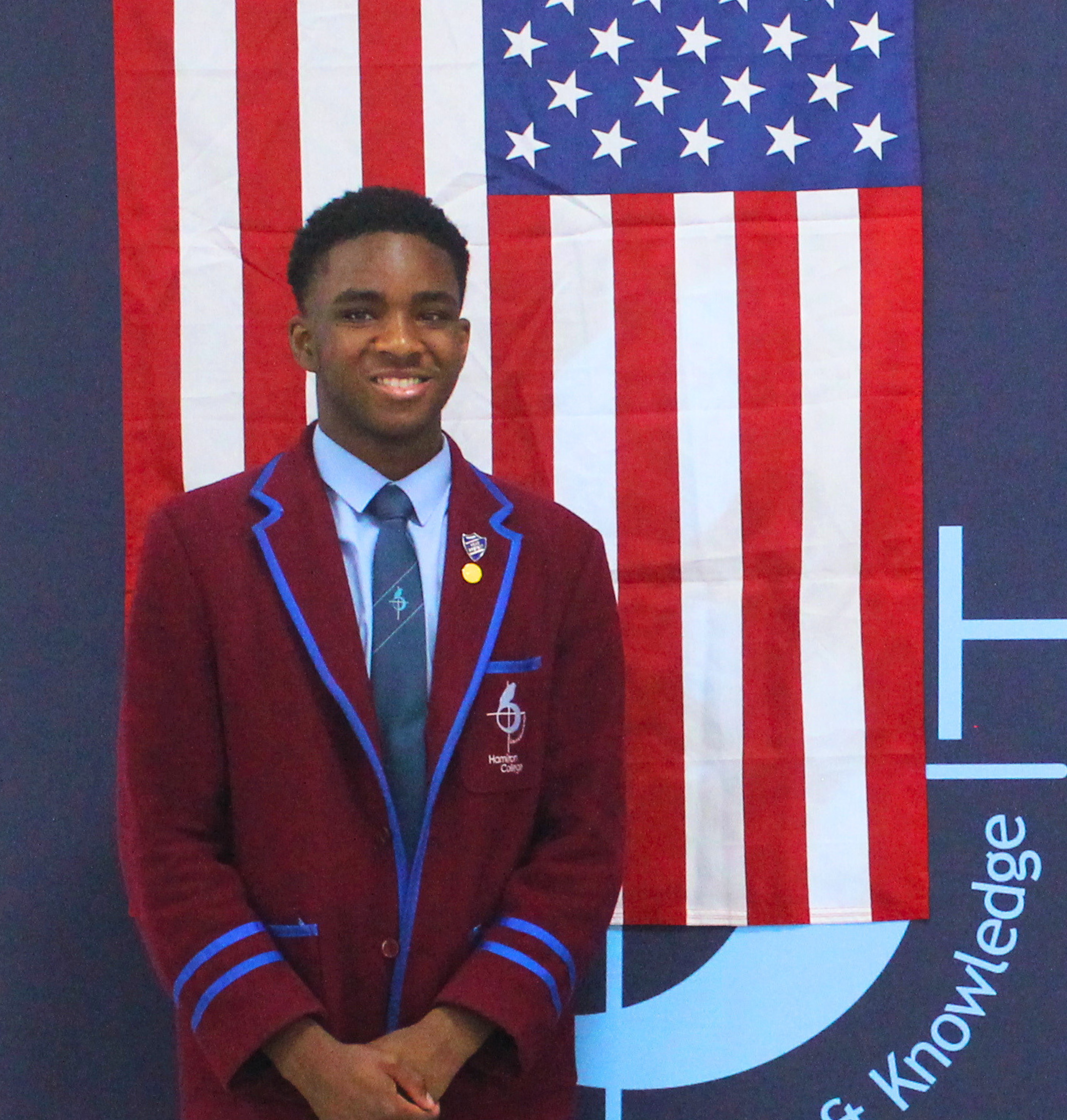 Hamilton College Pupil to Live American Dream