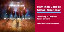 Open Day 2022 - Thursday 6 October 2022 - 10am or 6pm Open Day 2022 - Thursday 6 October 2022 - 10am or 6pm