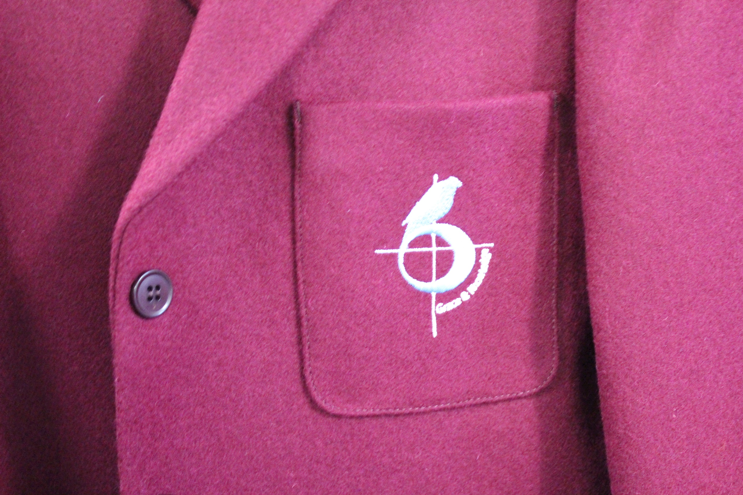 Hamilton College uniform blazer badge